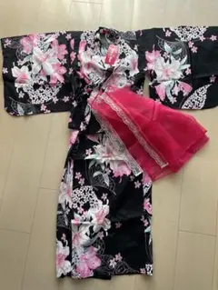 【新品】浴衣　セパレートタイプ　140センチ