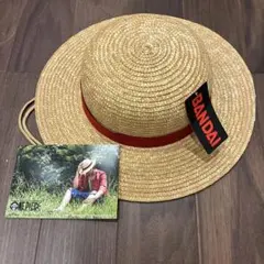 【新品未使用】ルフィの麦わら　豪傑共の新時代 BANDAI 田中帽子店 新品未使用】ルフィの麦わら 豪傑共の新時代 BANDAI 田中帽子店 2025
