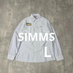 【SIMMS】シムス ロングスリーブ フィッシングシャツ L