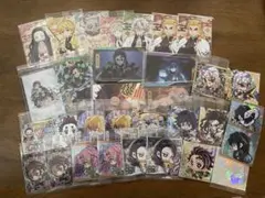 鬼滅の刃ウエハースカード13枚シール19枚まとめ売りセット!!