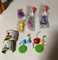 ピクミン グミ キーホルダー チョコエッグ セット まとめ売り 岩 紫 白 羽