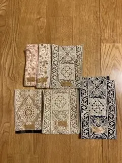 刺繍レースリボン 6種セット