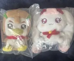 プリキュア 一番くじ　C賞　ふわふわ妖精ぬいぐるみ　ミルク シロップ