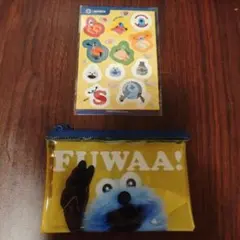 パペットスンスン クリアポーチ＆シール 全3種