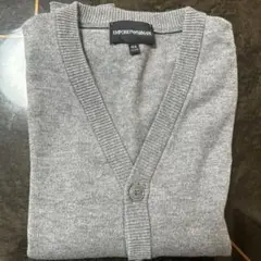 EMPORIO ARMANI グレー カーディガン 10A