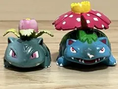 「モンコレ 初期 フシギソウ、フシギバナ２体セット絶版 ポケモンフィギュア」