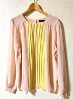 ZARA WOMAN長袖ブラウスLサイズ