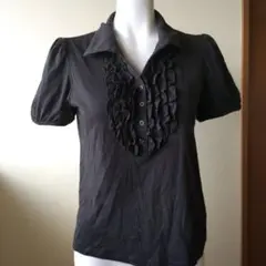 お値下げ☆COMME CA ISMフリルポロ