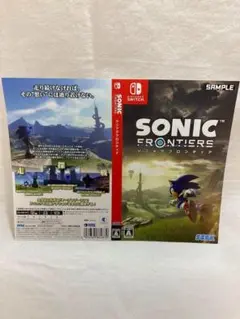 ダミージャケット ソニック フロンティア 販促 Switch ソフト