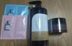 【未使用＆セット】cocone クレイクリームシャンプーモイスト & ヘアマスク