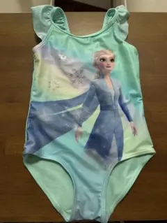 エルサ 水着 ミントグリーン 100cm~