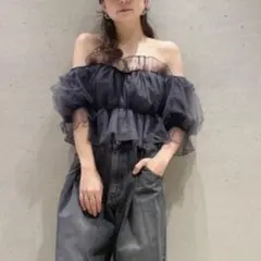 2026年最新】ボリュームギャザーフリルオフショルブラウスの人気