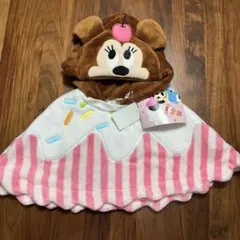 ミニーマウス ディズニー なりきりケープ ハロウィン コスプレ ピンク