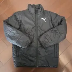 PUMA 黒 中綿コート 140サイズ