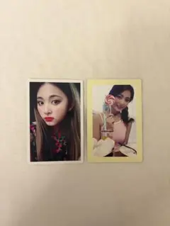 TWICE 韓国1stアルバムTwicetagram ツウィ トレカ2枚セット