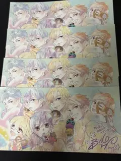 桜蘭高校ホスト部 コラボレーションカフェ 2024 来店特典 イラストカード4枚