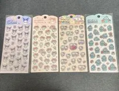 ぷくっとシール 4つセット サンリオ
