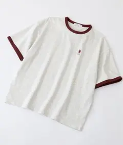 U.S. POLO ASSN. / ワンポイント半袖リンガーTシャツ
