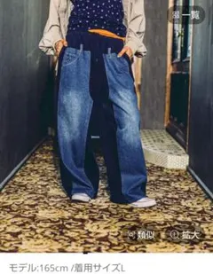 パッチワーク デニム