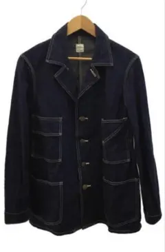 ANATOMICA ダークブルー カバーオール 38のサムネイル