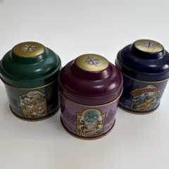 レトロ！東京ディズニーランド紅茶空き缶　３個