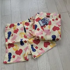 【新品】子供　女の子　甚平 和柄甚平 95cm 　綿100% 女の子甚平　浴衣