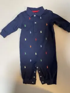 【美品】ラルフローレン ロンパース70cm 6M
