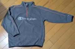 Champion グレー ジップアップ フリース