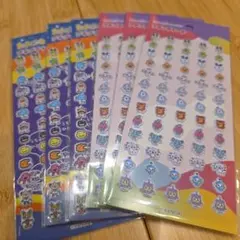 たまごっち プチプチシール 6枚セット ぷくぷくシール ぷっくりシール