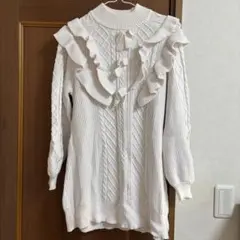 ハニーシナモン ニットワンピ