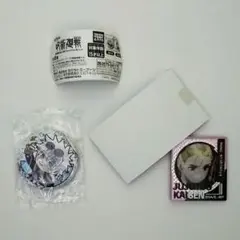 ぴた！でふぉめ 呪術廻戦 懐玉・玉折 缶バッジ 五条 デコフレキーホルダー 西宮