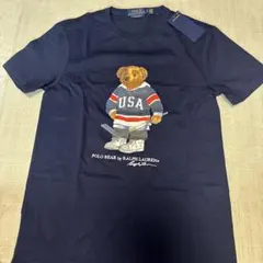 ポロラルフローレン☆ポロシグネチャー全面総刺繍Tシャツ150百貨店購入 