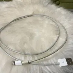 USB Lightning 充電ケーブル ホワイト
