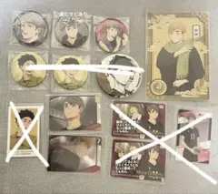 ハイキュー　宮侑　宮治　缶バッジ　カード