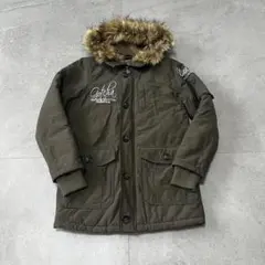 当時物 ファーモッズコート y2kグランジ森ガールarchive平成ギャルパンク