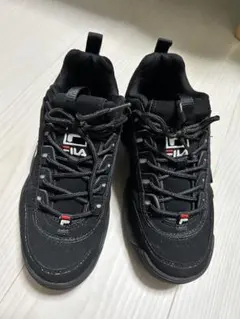 FILA スニーカー 厚底 ブラック 23cmのサムネイル