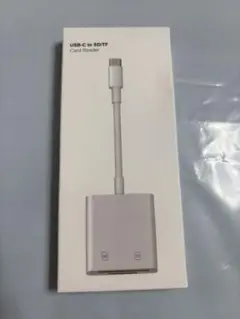 新品 USB-C to SD/TF カードリーダー