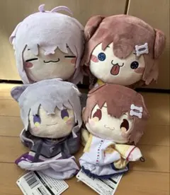 ホロライブ もちぴこBIGぬいぐるみ パペットぬいぐるみ おかころ 4個セット