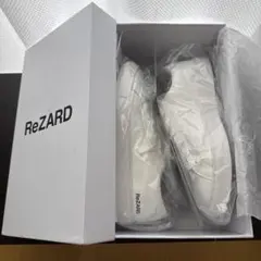 ReZARD ロゴレザースニーカー　白　36インチ(23センチ)のサムネイル