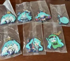 ボカロ ボーカロイド 初音ミク ラバスト ラバーストラップ 6点セット 