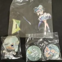 プロセカ SEGAラッキーくじ 日野森雫 アクスタ 缶バッジ ぷちぬい セット