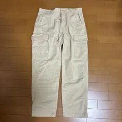 UNIQLO ベージュ カーゴパンツ L ジャンク品　値下げ可