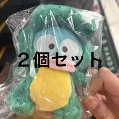 たべっ子どうぶつ　サンリオ　ワニくんとハンギョドンのコラボ　着ぐるみマスコット