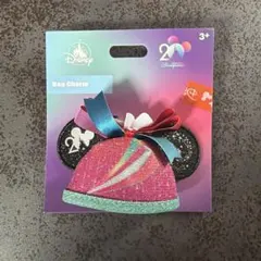【美品】香港ディズニーランド20周年キーホルダー(イヤーハット風)のサムネイル
