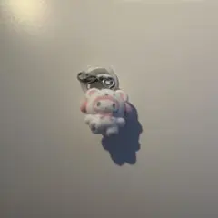 めじるしアクセサリー ふわふわスノー マイメロディ ガチャガチャ サンリオ