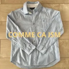 COMME CA ISM 長袖シャツ 130A ライトブルー