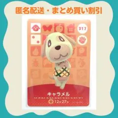 【匿名配送】amiibo キャラメル あつまれどうぶつの森