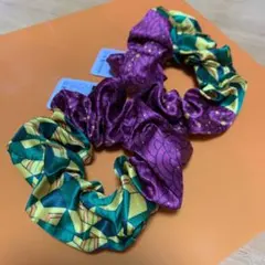 鬼滅の刃 シュシュ　2個セット