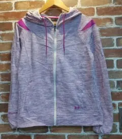 Under Armour パープル フルジップ フーディ