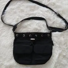 LOWRYS FARM ショルダーバッグ 巾着 ハンドバッグ